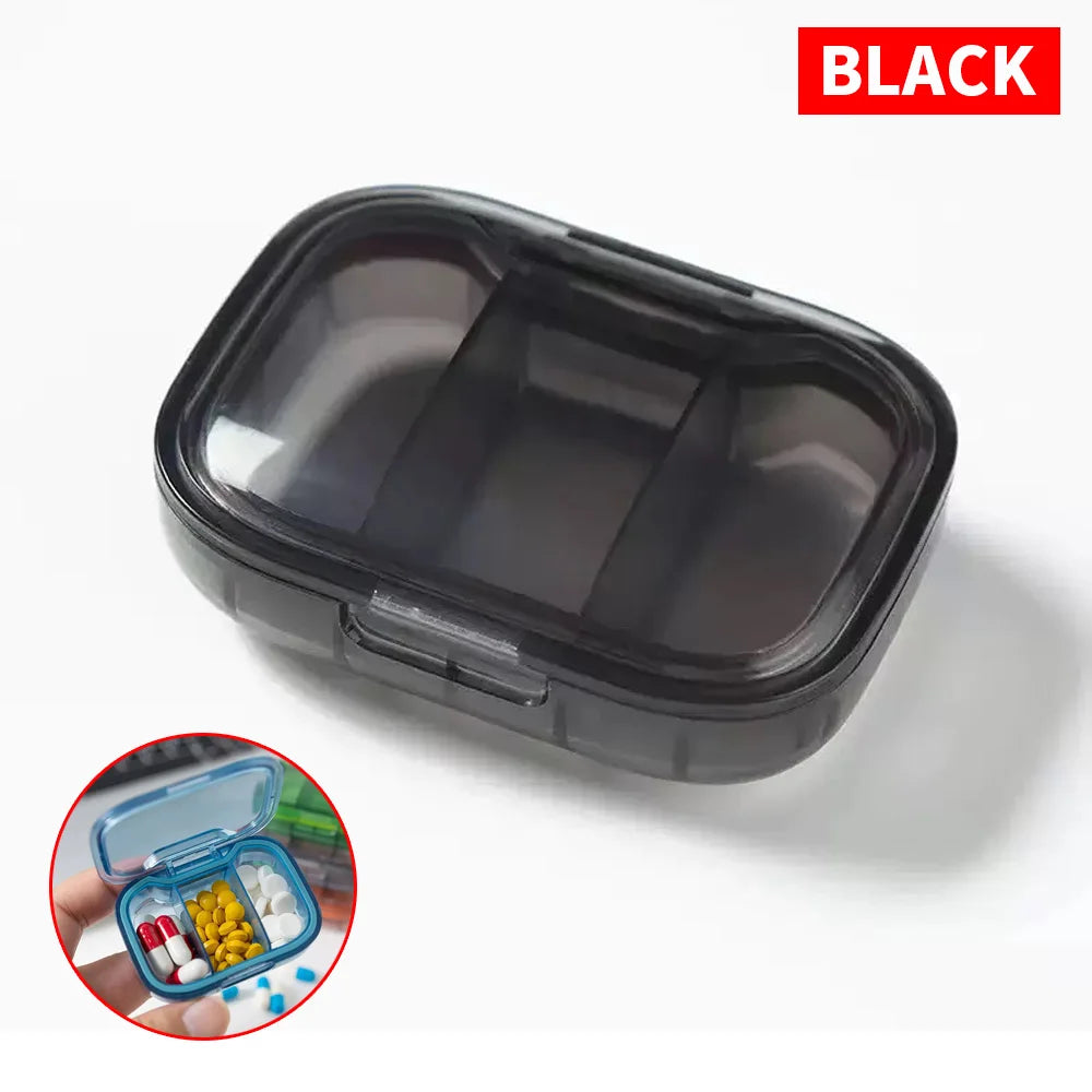 1PC Pill Manager Morning and Evening Pill Rack Storage Box - Compact and Convenient - Essential Medicine Box for Traveling